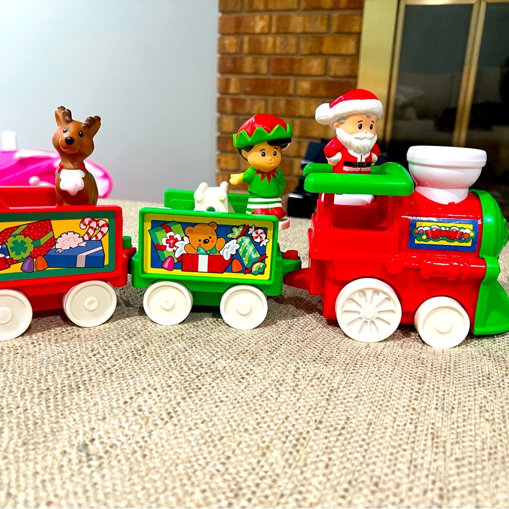 Little People Christmas Train Set